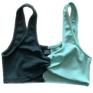 Wild Fable green crop top Size S/M